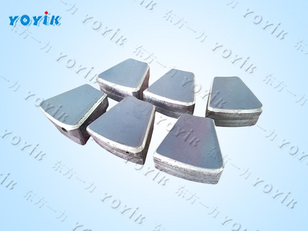 氟塑料瓦制作注意事项 水轮发电机组氟塑料推力瓦