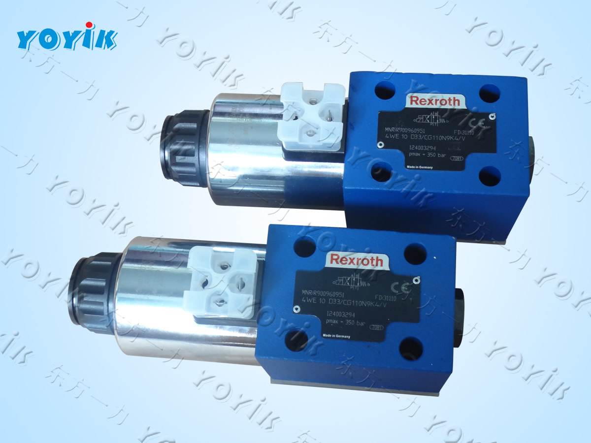 电磁阀4WE10D33/CW230N9K4/V 交流电压为230伏，50/60赫兹