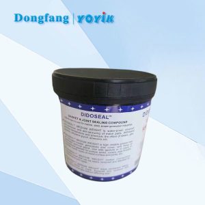 密封胶T25-75氢冷发电机组发电机端盖密封 D25-75沟槽密封胶可替代